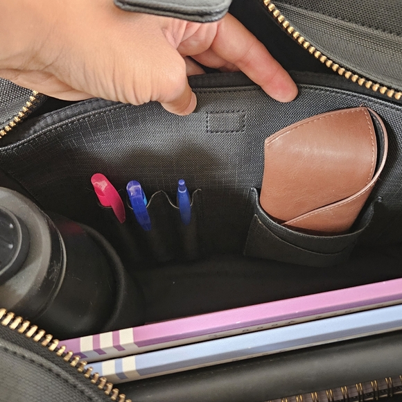 Dagne Dover Signature tote Onyx - Picture 7 of 11